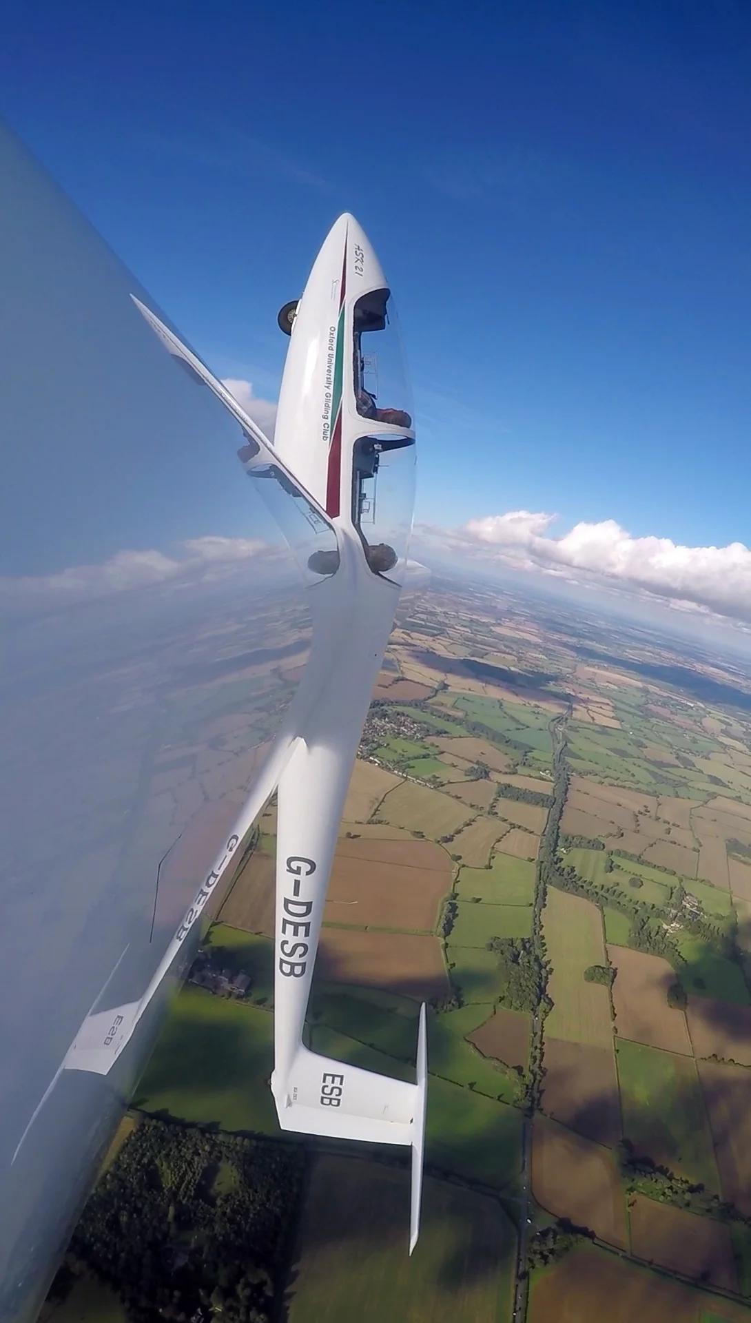 Aerobatics glider